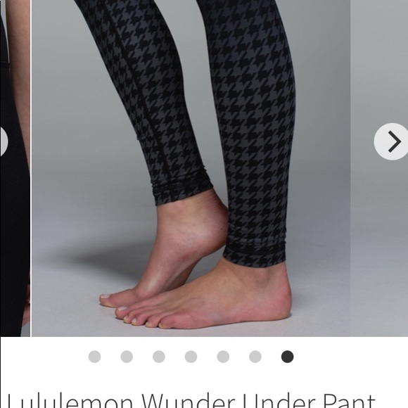 Lululemon Wunder Under Ombre Houndstooth leggings - Picture 2 of 7